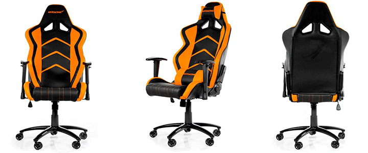 Геймърски стол AKRACING Player, оранжев, AK-K6014-BO