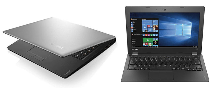 Лаптоп Lenovo IdeaPad 100s 14.0 N30600 up to 2.48GHz, 2GB, 32GB SSD, HDMI, Сребрист, 80R900NKBM