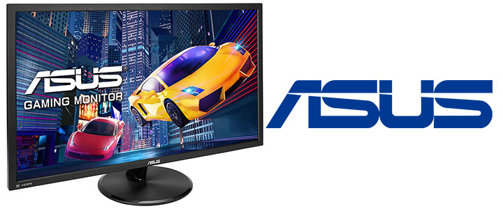 Монитор ASUS 28 инча, VP28UQG, 4K UHD LED Wide Screen, 3840 x 2160, 1ms, Черен