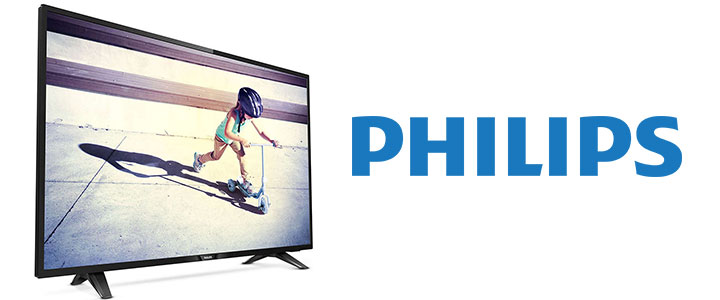 Телевизор Philips 43 инча LED FHD TV, DVB-T2,C,S2FHD, Digital Crystal Clear, 43PFS4132/12