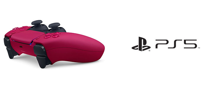Безжичен геймпад DualSense Wireless Controller, Cosmic Red за PS5, Червен