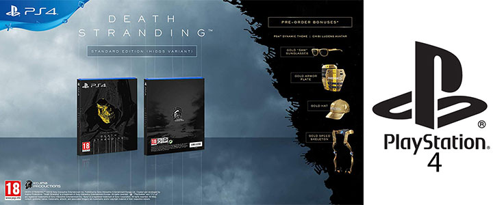 Игра Death Stranding Standard Edition PS4 (Higgs Variant) PS4