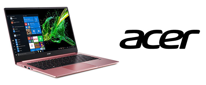 Лаптоп Acer Swift 3, SF314-57G-56X0, Intel Core i5-1035G1, 14 инча, FHD Acer ,IPS LED LCD, GeForce MX350 2GB, 8GB RAM, 512GB SSD, Розов, NX.HUHEX.001