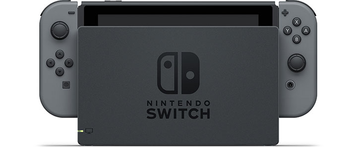 Конзола Nintendo Switch V2, Сива