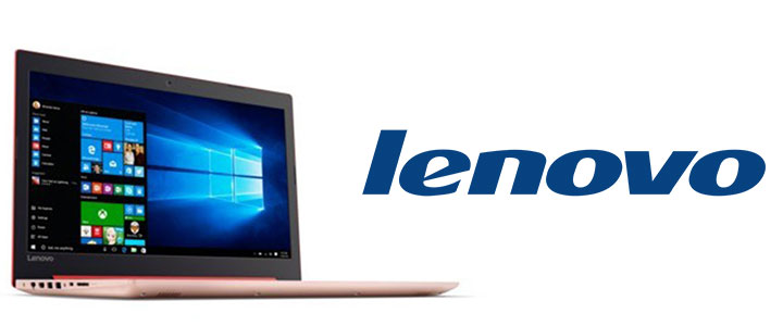 Лаптоп LENOVO 320-15IAP / 80XR01BMBM, 15.6 инча HD TN AG 1366x768, 4 GB DDR3, Intel N3350 2M Cache, up to 2.4 GHz, 1 TB HDD, Червен