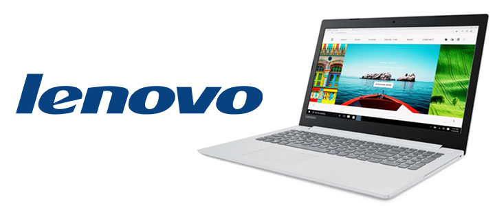 Лаптоп Lenovo IdeaPad 320 15.6 инча HD, Intel Celeron N3350, Intel HD Graphics, 4 GB, 1TB, Бял, 80XR011RBM