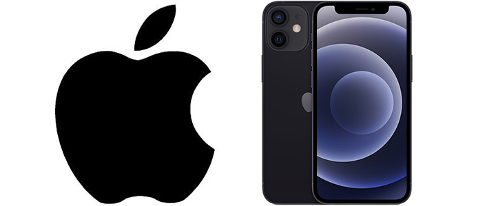 Смартфон Apple iPhone 12 mini 64GB, Черен, MGDX3GH/A
