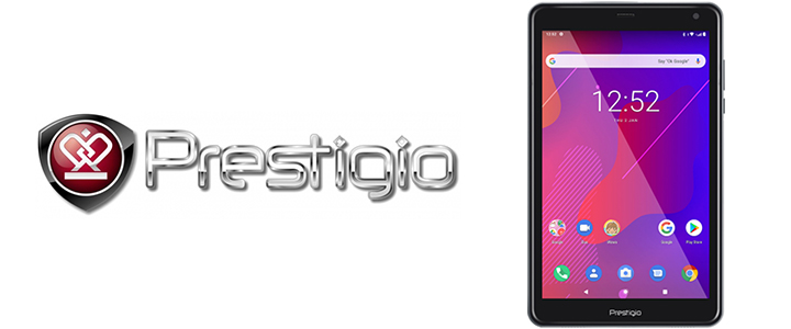 Таблет Prestigio Q PRO, Single Micro-SIM, 8.0 инча, IPS display, android 9.0, 2GB RAM+16GB ROM, 0.3MP + 2MP камера, Черен, PMT4238_4G_D_GY