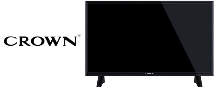Телевизор Crown 32 инча, Smart TV, 1920x1080 FULL HD, 81 см, Черен, 32NV77FWS