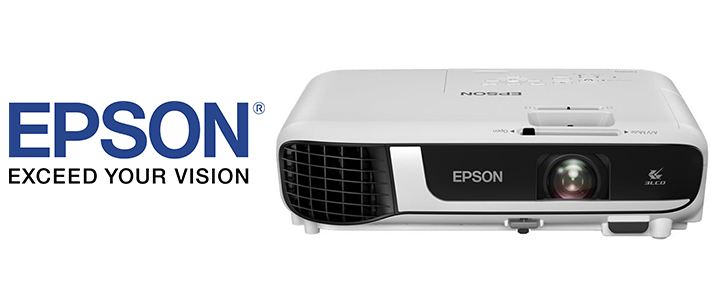 Мултимедиен проектор Epson EB-W51, WXGA (1280 x 800, 16:10), 4000 ANSI lumens, WLAN (optional), HDMI, USB 3:1 function, VGA, Speakers, Бял, V11H977040