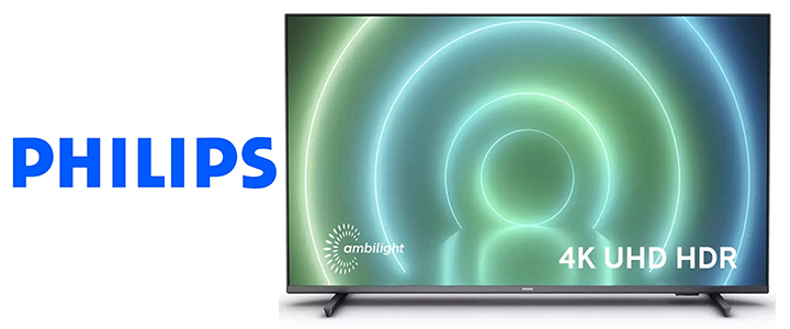 Телевизор Philips 43PUS7906/12, LED, 43 inch, 109 см, 3840x2160 UHD-4K, Smart TV, Android, 43PUS7906/12