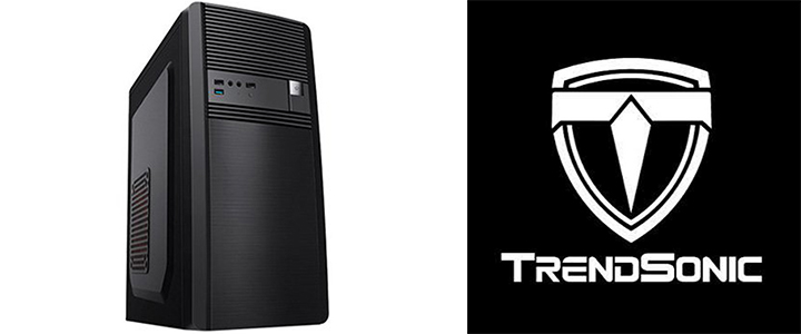 Кутия TrendSonic FC-F56A, ATX, 1x USB 3.0, 550W захранване, Черен, FC-F56A