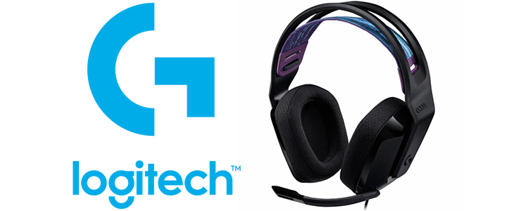 Геймърски слушалки Logitech G335, Микрофон, Черни, 981-000978
