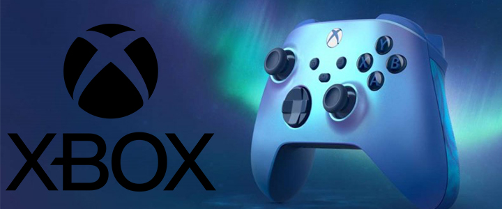 Контролер Microsoft Xbox One Wireless Controller – Aqua Shift Special Edition, син