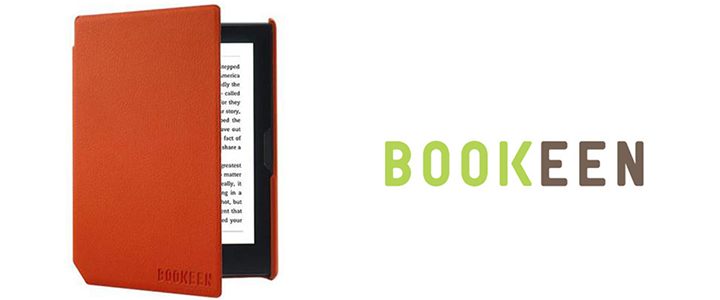 Калъф BOOKEEN за eBook четец Cybook Muse, 6 inch, Оранжев, BOOKEEN-COVERCFT-OR