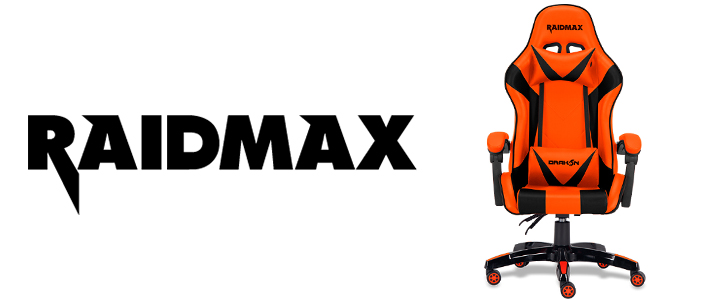 Геймърски стол Raidmax Drakon, Оранжев, DK602_orange