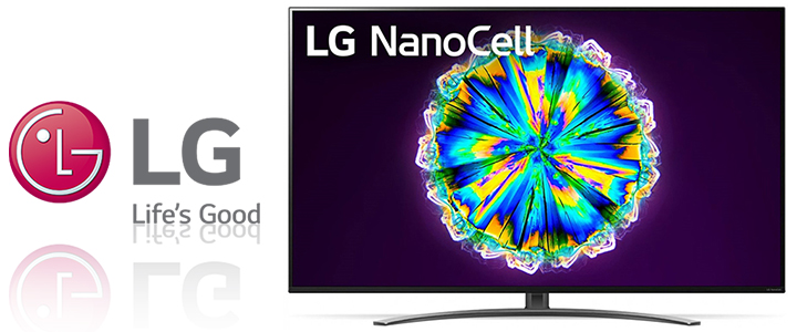 Телевизор LG 55NANO863NA, 55 инча 4K IPS HDR Smart Nano Cell TV, 3840x2160, 200Hz, DVB-T2/C/S2, Alpha 7 III Processor, Cinema HDR, Dolby Vision IQ, Dolby Atmos, webOS ThinQ, AI functions, FreeSync, WiFi 802.11.ac, Voice Controll, Bluetooth 5.0, Сив, 55NANO863NA