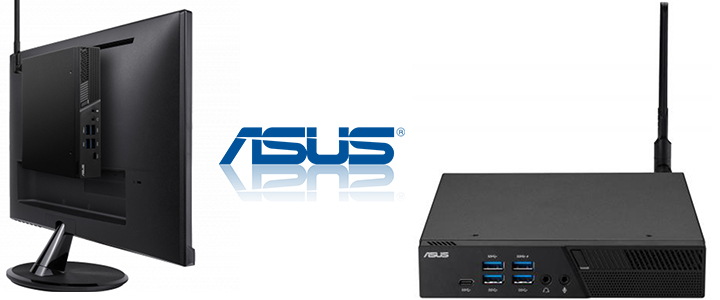 Компютър ASUS Mini PC PB40-BC063MC Celeron N4000 (fanless), 24/7 reliability, 4GB DDR4, 64GB EMMC + 1 2.5 инча Slot,Wi-Fi AC, Com port, Черен, ASUS-PC-PB40-BC063MC