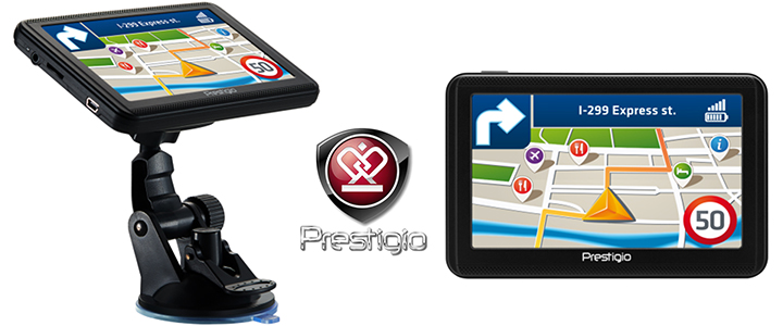 GPS навигация Prestigio GeoVision 5060, 5 инча, TN display, WinCE 6.0, 800MHz Mstar MSB2531 Cortex A7, 128MB DDR, 4GB Flash, 600mAh battery, No maps inside, Черен, PGPS506000004GB00