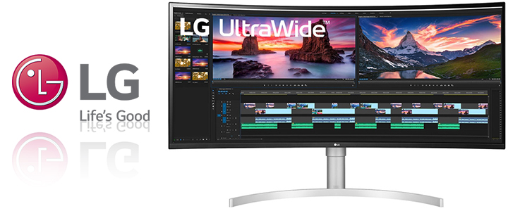 Монитор LG 38WN95C-W, 38 инча, IPS, 3840 x 1600, Anti-Glare, 1ms, Сив, 38WN95C-W