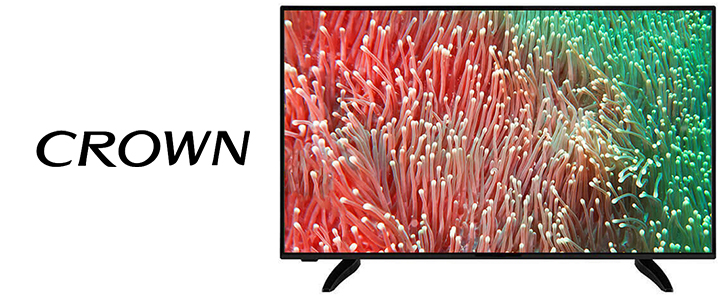 Телевизор Crown 43770UWS Smart TV, 108 см, 3840x2160 UHD-4K, 43 inch, LED, Smart TV