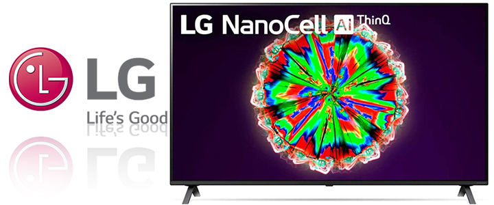 Телевизор LG 55NANO803NA, 55 инча, 4K IPS HDR Smart Nano Cell TV, 3840x2160, 200Hz, webOS ThinQ, Черен, 55NANO803NA