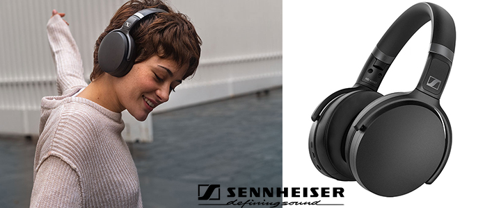 Стерео слушалки SENNHEISER HD 450BT OVER-EAR, БЕЗЖИЧНА ВРЪЗКА, ЧЕРЕН