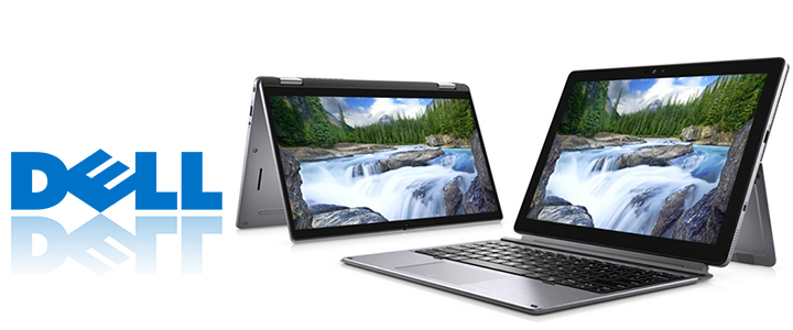 Лаптоп Dell Latitude 7210 2in1, Intel Core i5-10210U, 12.3 инча, 8GB, 256GB SSD, Intel UHD 620, Win 10 Pro (64bit), Сив 