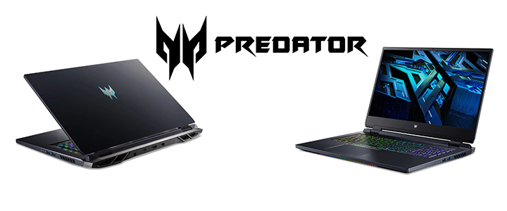 Лаптоп Acer Predator Helios 300, 17.3 инча(2560x1440), 16GB, 1000GB, 165Hz, NVIDIA GeForce RTX 3070 Ti, Intel Core i9-12900H 3.80 GHz, USB, HDMI, Mini DisplayPort, Windows 11 Home, черен