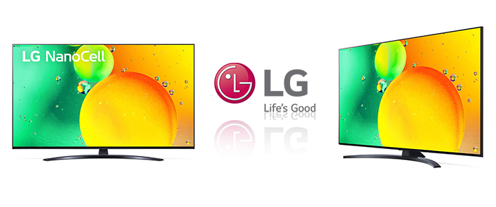 Смарт Телевизор LG 55NANO763QA, 55 инча (3840x2160), 4K IPS HDR TV,  NanoCell, HDMI, USB, черен