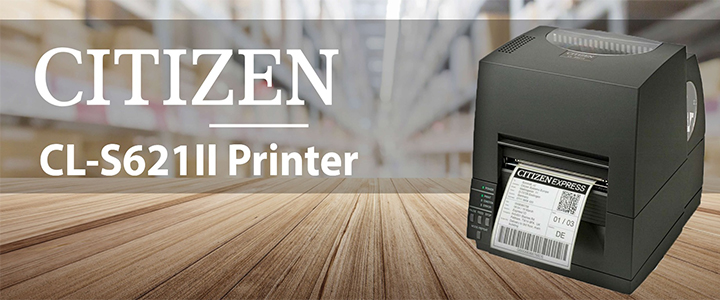 Етикетен принтер Citizen CL-S621II, 203 dpi, 150mm/s скорост на печат, Serial Port, USB, Черен, CLS621IINEBXX