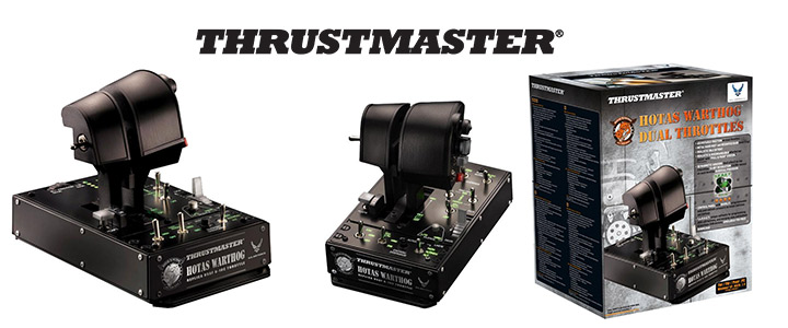Джойстик THRUSTMASTER Joystick Hotas Warthog Dual Throttle PC. Промоционални оферти и ниски цени. Бърза доставка. Пазарувай в Mallbg.