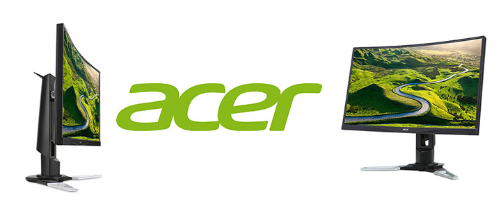 Monitor Acer XZ271bmijpphzx (FHD VA Curved) (LED) 27 инча UM.HX1EE.019. Супер цени и промоции в Mallbg.